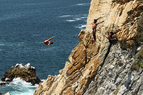 cliff diving - Thrilling Heroics in Central America (Plus: Why Fight Club Is One Of The Best Movies EVER