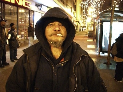 Drop The Agenda (And Start Punching Jerks Again!) homeless bum wants your money - Drop The Agenda (And Start Punching Jerks Again!)