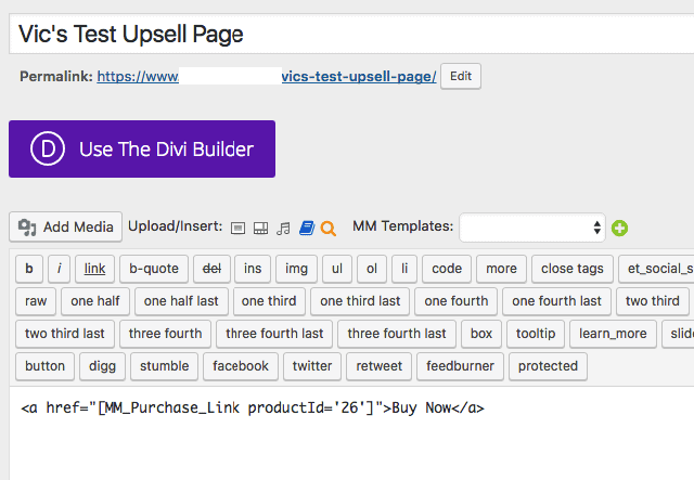 2 - How to do 1-click upsells with MemberMouse