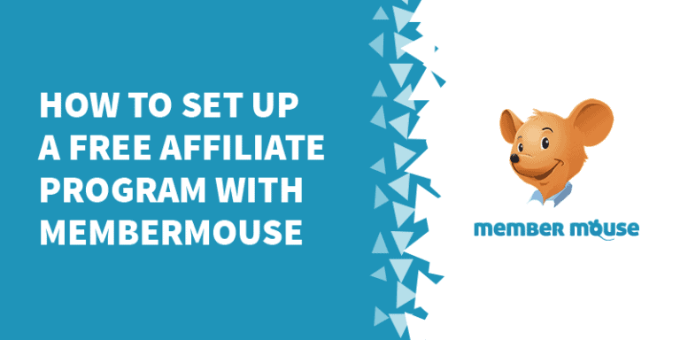 How to set up a free affiliate program with MemberMouse