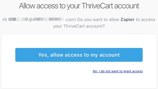 allow access thrivecart - How to integrate ThriveCart with MemberPress using Zapier