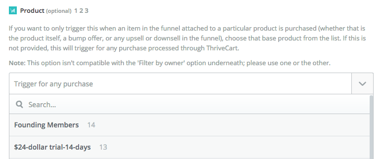 thrivecart product selectoin thrivecart product selectoin