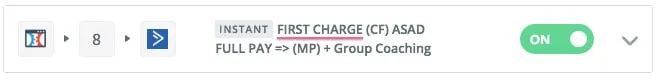 first charge first zap for first charge