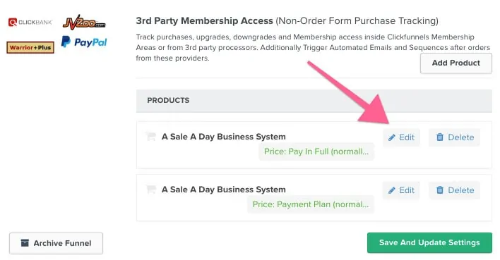 funnel settings paypal funnel settings paypal