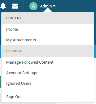 profilemenu one