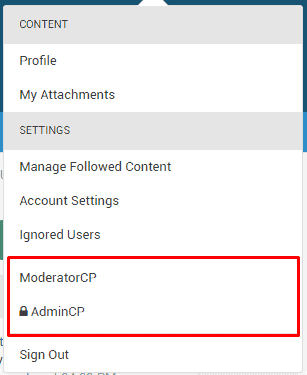 profilemenu two - [Solution] Can't see the Block Manager in Invision Community Forum (IPBoard)