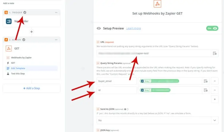edit template settings