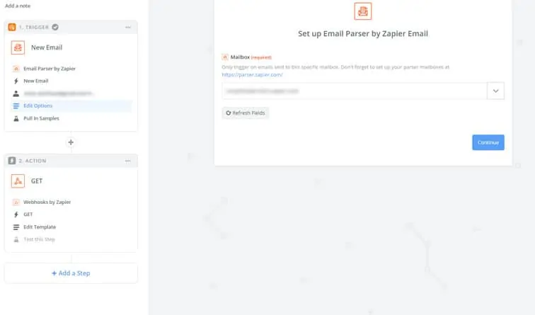 select mailbox