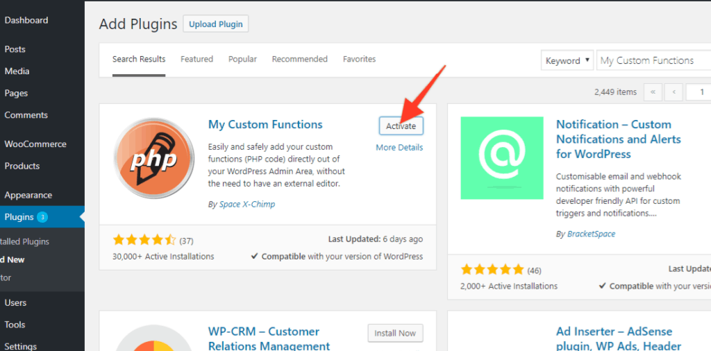 activate 1024x506 - Allow product purchase only ONCE in WooCommerce