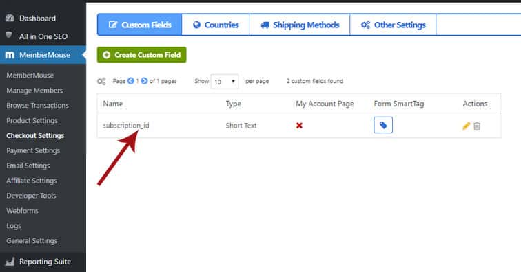 membermouse custom field - MemberMouse integration with PayKickStart
