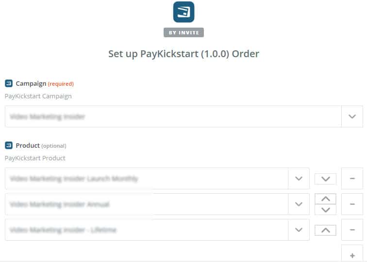 pks campaign 1 - MemberMouse integration with PayKickStart