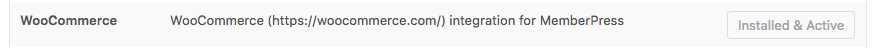 activate woocommerce addon - Use WooCommerce to allow gifting of MemberPress products