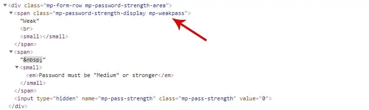 css code weak pass css code weak pass