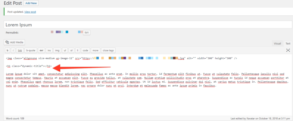example2 1024x423 - How to hide (or move) the post or page title in Divi