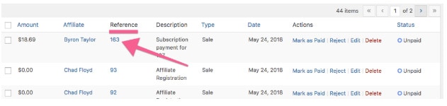 reference - How to set up commissions in AffiliateWP and MemberPress