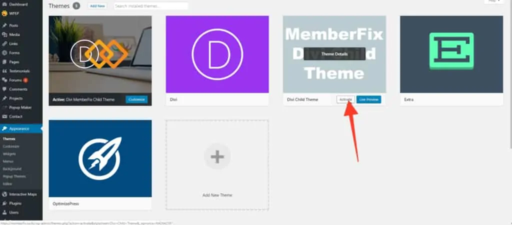 activatetheme