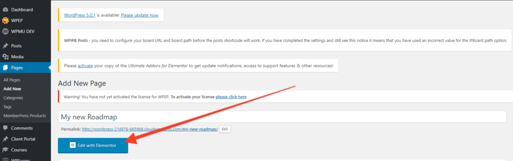 editwithelementor 1024x322 - How to recreate the WPeP course roadmap in Elementor