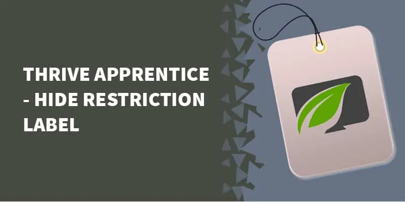 thrive apprentice