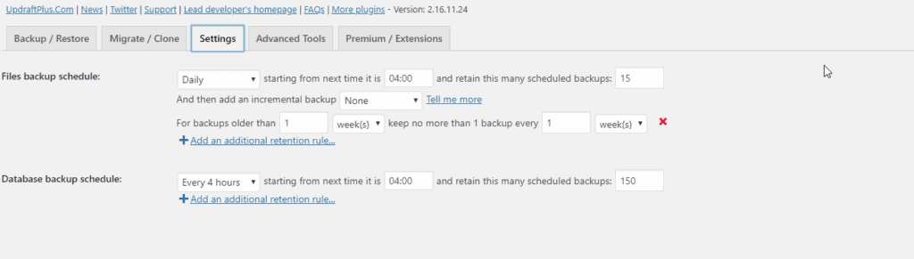 How to fix UpdraftPlus not creating backups 2019 04 24 22 30 11 1024x291 - How to fix UpdraftPlus not creating backups
