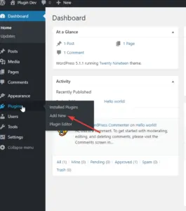 Add new plugin install