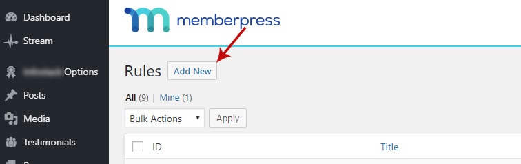 memberpress rules - How to create a rolling access window in MemberPress