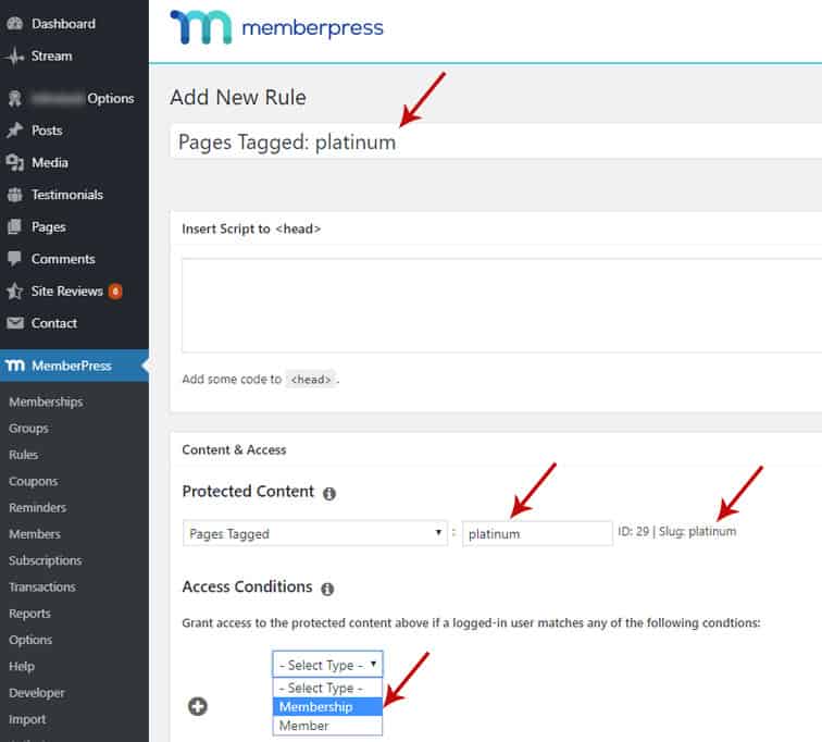 mp rules pages tagged - How to create a rolling access window in MemberPress