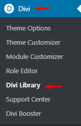 Divi library