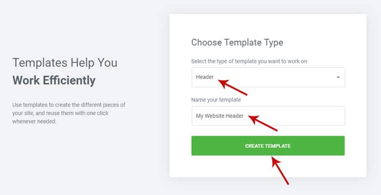 elementor choose template type - How to get your theme ready for Elementor