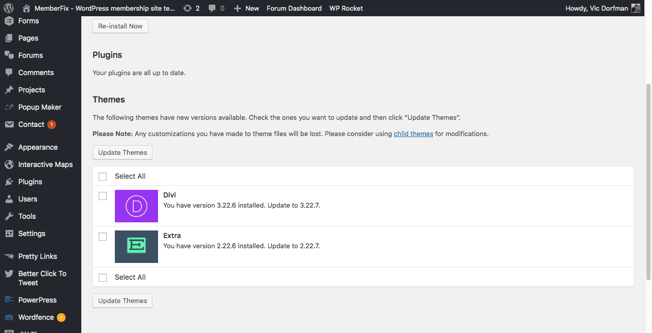 screenshot - The ultimate Elegant Themes review