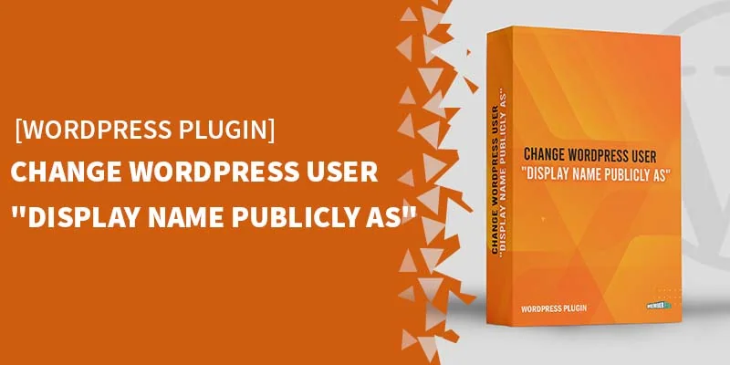 Change WordPress User Display Name Publicly As banner