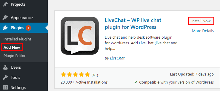 LiveChat - How to add LiveChat to your WordPress website