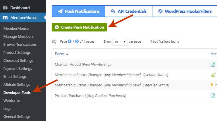 membermouse push notification - How to integrate MemberMouse with wpForo
