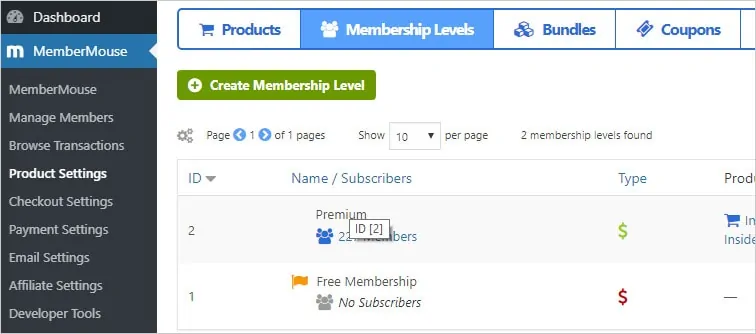 mm membermouse membership id mm membermouse membership id