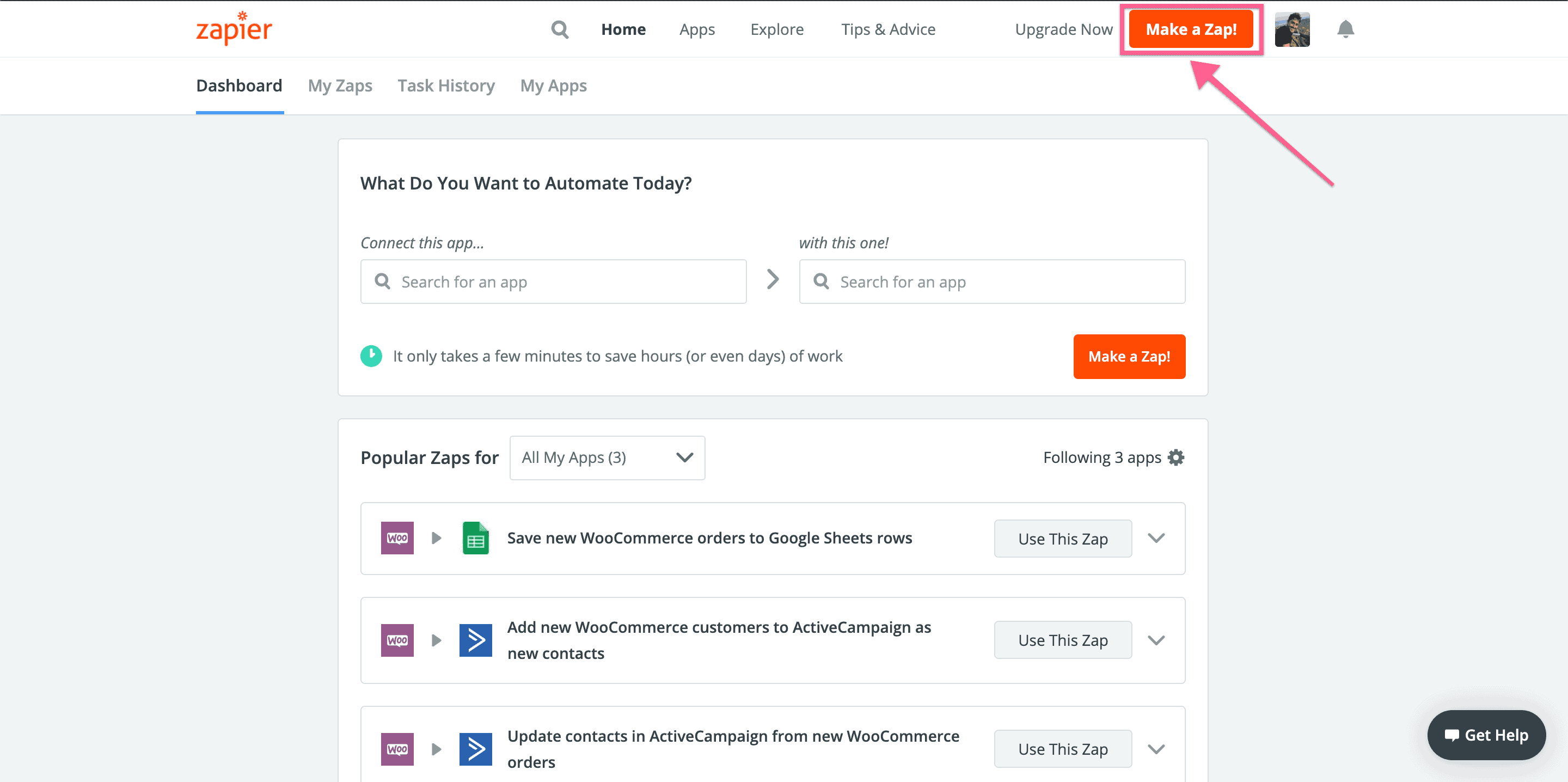 step in Zapier step in Zapier