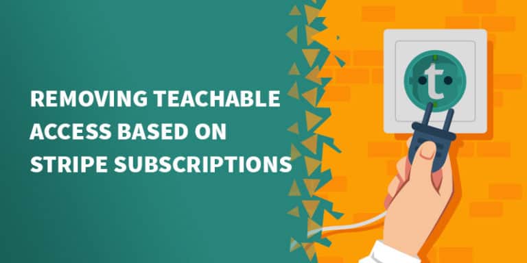 teachable stripe