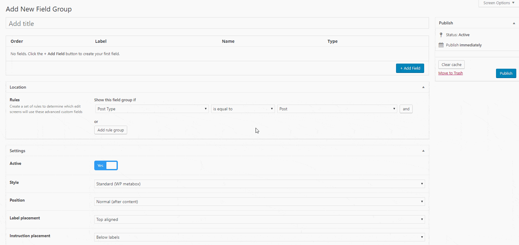 toc - Make the visibility of TOC hidden in certain posts