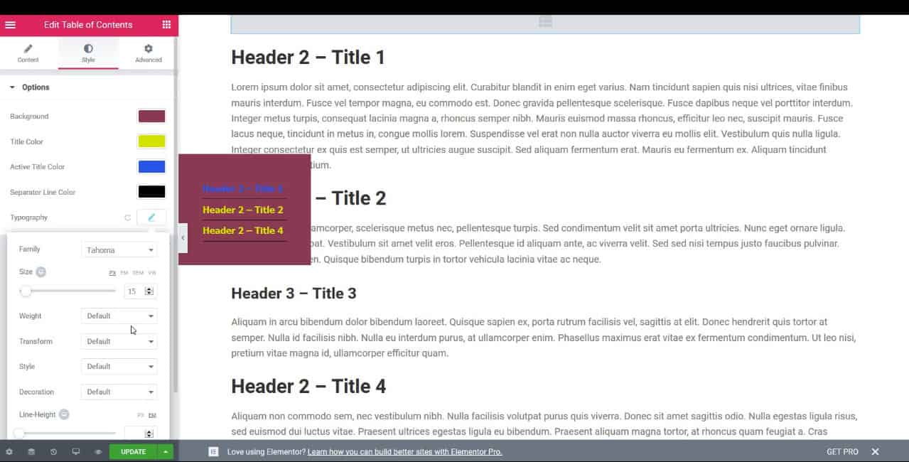WordPress Plugin - Elementor "Sticky" Table of Contents Widget Image2525202019 09 21252520at2525206.00.46252520PM - WordPress Plugin - Elementor "Sticky" Table of Contents Widget