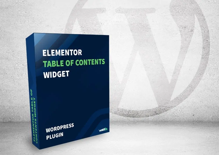 elementor toc widget box elementor toc widget box