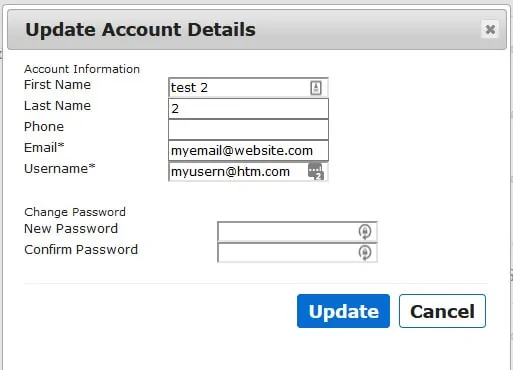 mm account details update mm account details update