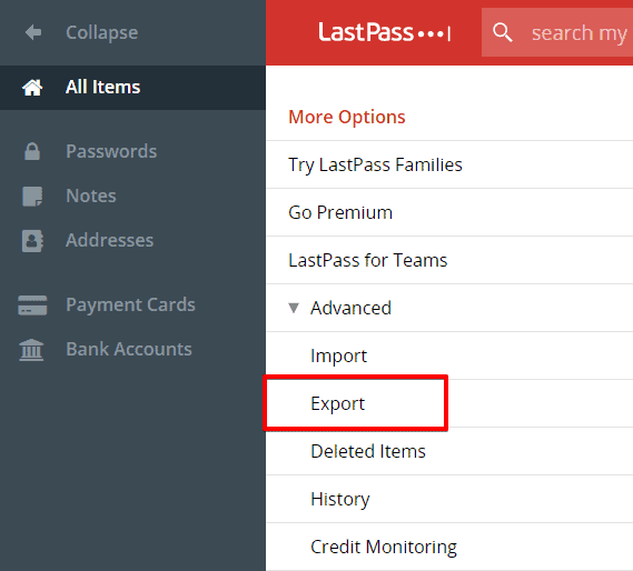 My LastPass Vault Google Chrome My LastPass Vault Google Chrome
