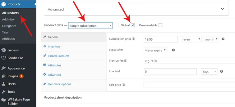 woocommerce create product woocommerce create product