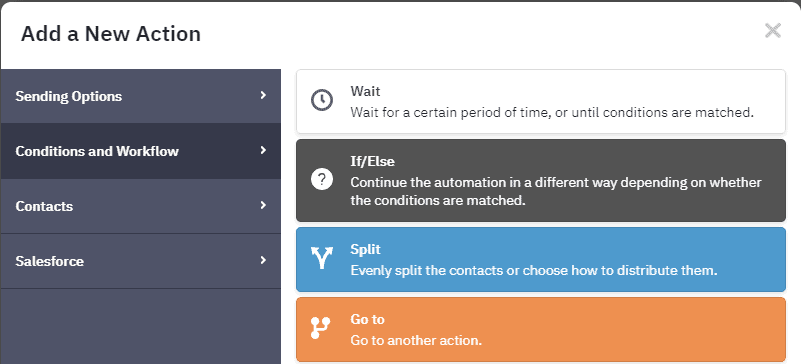 ActiveCampaign condition if ActiveCampaign Condition If