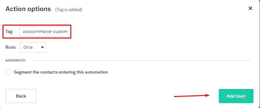 Add woocommerce user to custom AC list
