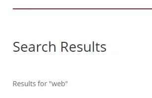 Results for Results for