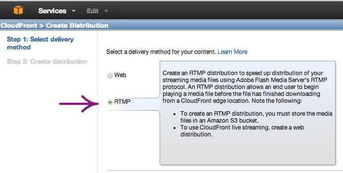 rtmp distribution