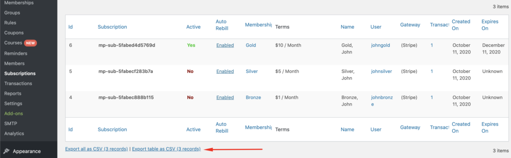 WooSubs 10 1024x317 - How To Migrate Subscription Memberships From MemberPress to WooCommerce