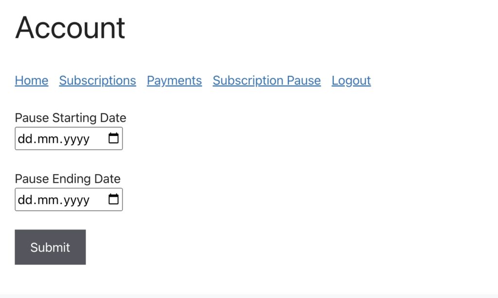 MemberPress Pause, Schedule and Resume Subscriptions Add-On menu 1024x613 - MemberPress Pause, Schedule and Resume Subscriptions Add-On