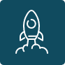 Rocket Icon - Done for you membership site