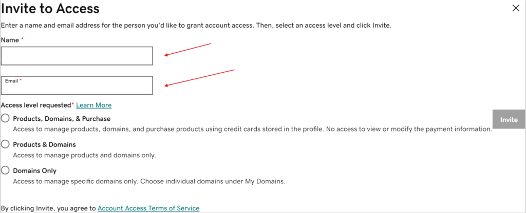 How to grant GoDaddy delegated access Navigating to Delegate Access 1 1024x416 - How to grant GoDaddy delegated access