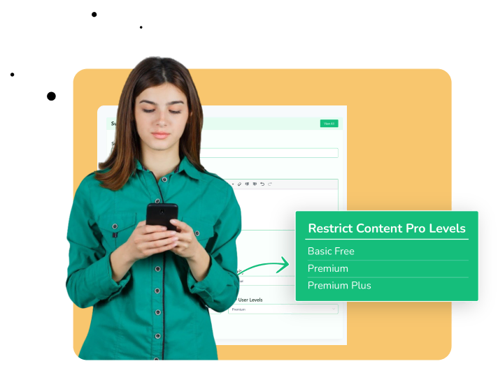 Simple Submission Process Restrict Content Pro Integration Fluent Support
